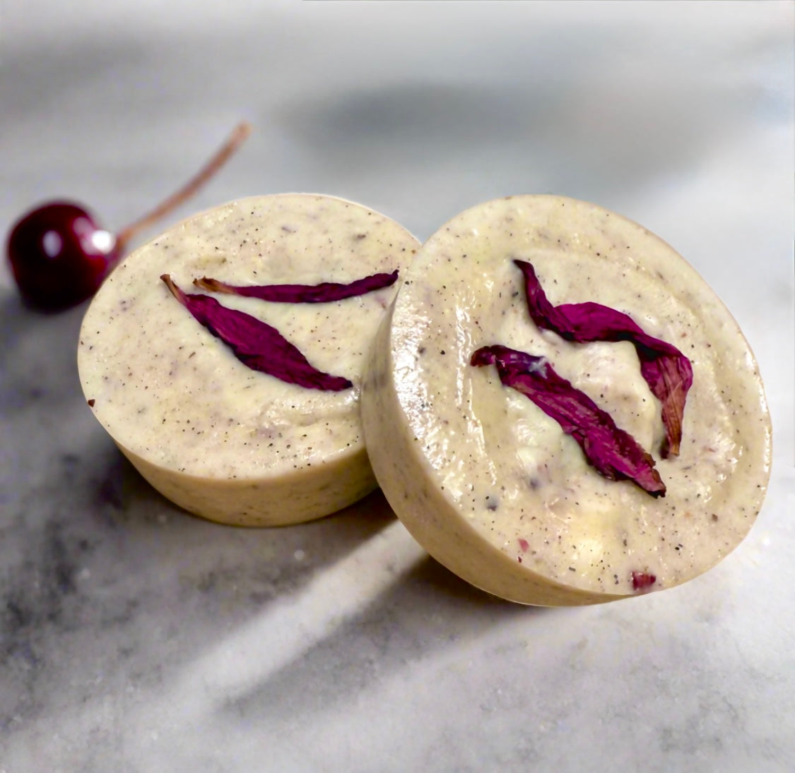 Sweet Cherry Tobacco “Get Buffed Up” Exfoliating Lotion Bar