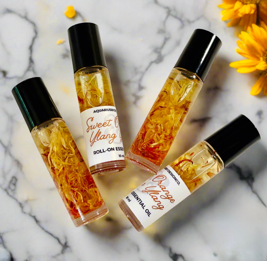 Sweet Orange Ylang Ylang Roll-on Essential Oil