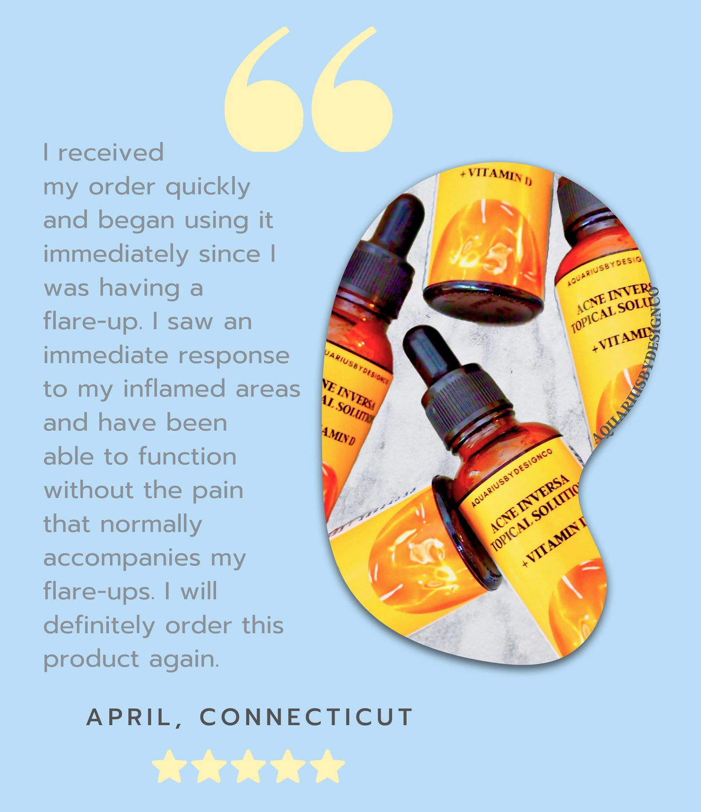 Acne Inversa Topical Solution Calming Gel