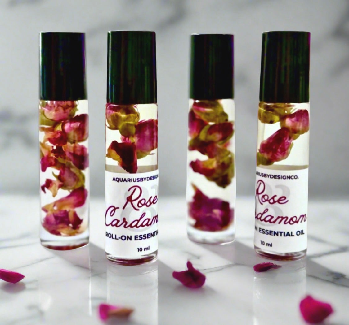 Rose Cardamom Roll-on Essential Oil