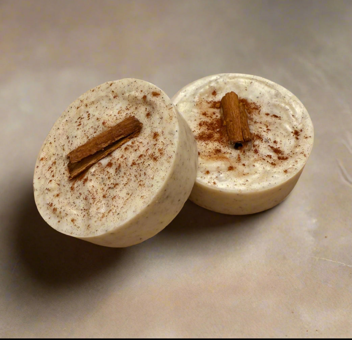 Spiced Vanilla Chai “Get Buffed Up” Exfoliating Lotion Bars