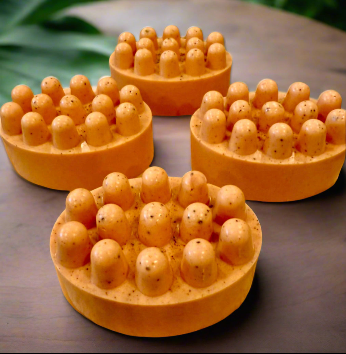 The Pumpkin King Soap Massage Bar - Goat Milk, Colloidal Oatmeal, Vitamin C