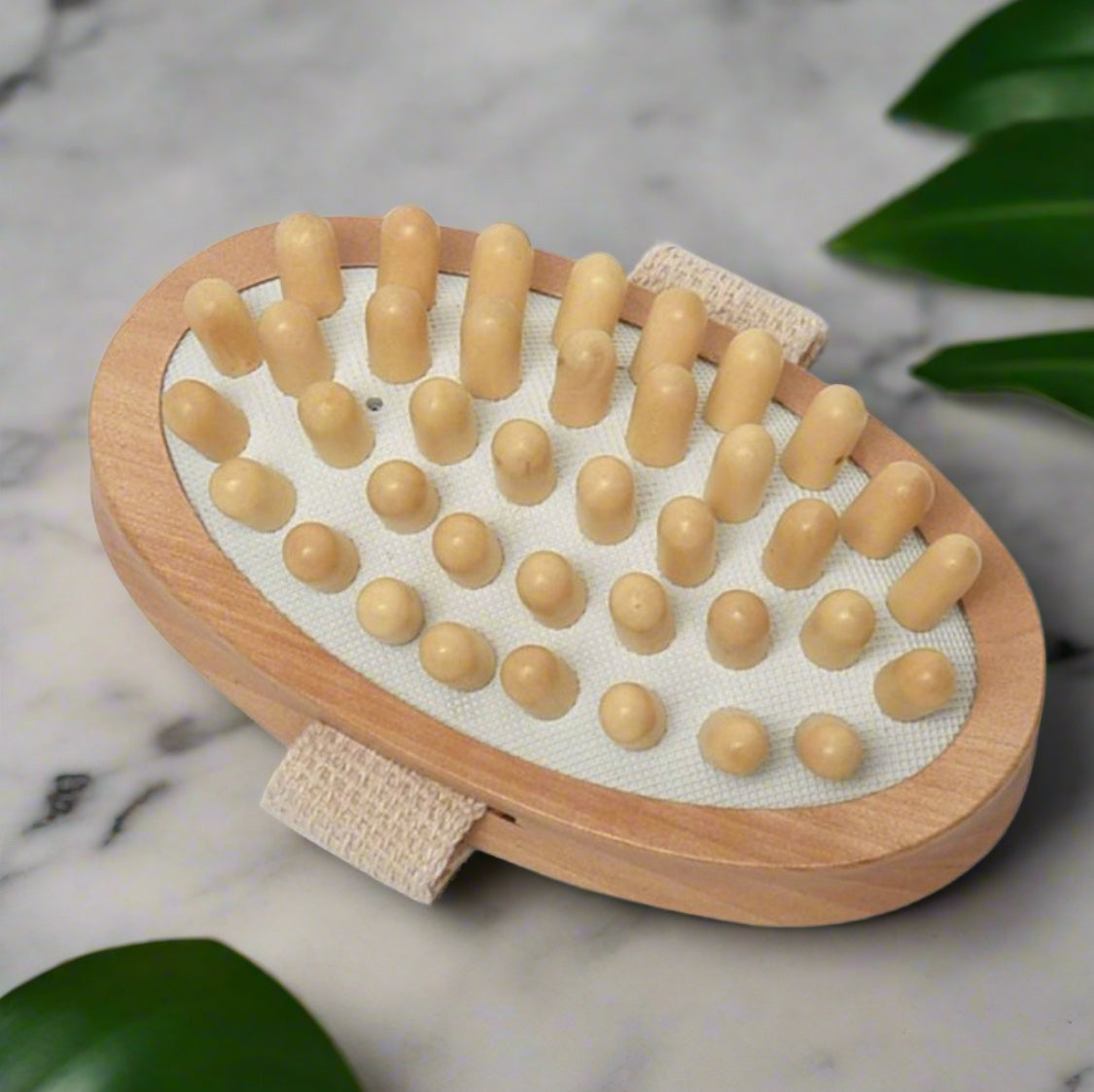 Natural Wooden Body Massage Brush
