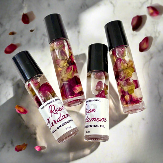 Rose Cardamom Roll-on Essential Oil