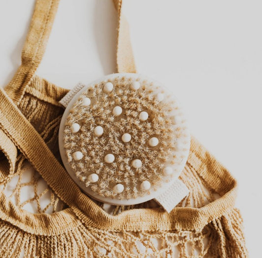 Natural Wooden Dry Body Brush