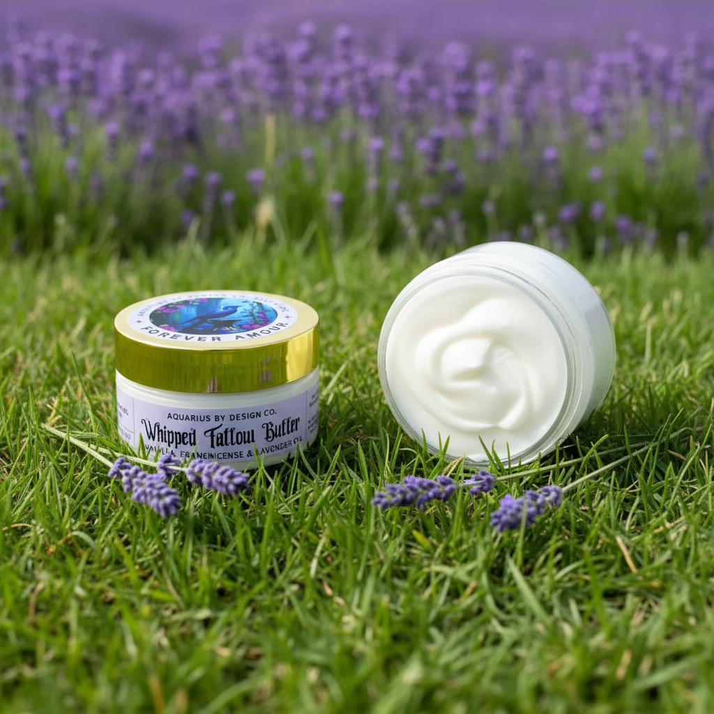 Organic Whipped Tallow Butter – Frankincense, Lavender & Vanilla Bean - Forever Amour