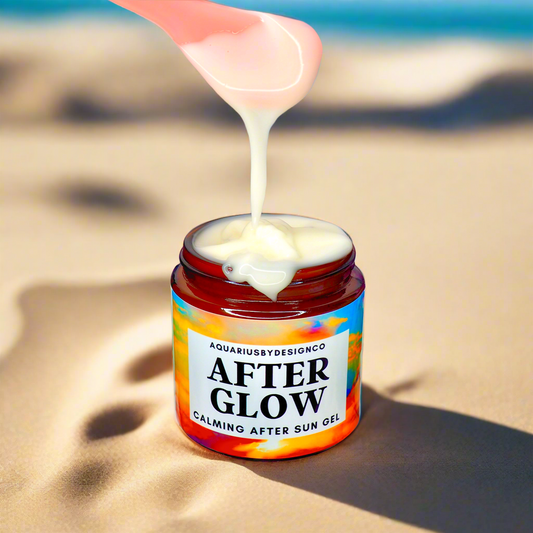 After Glow Calming After Sun Gel for Sunburns and Sun Poisoning
