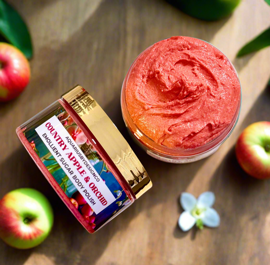 Country Apple & Orchid Fragrance Collection - Juicy Apple, Warm Vanilla, Dark Amber, Exotic Orchids & more