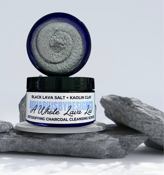 A Whole Lava Luv Detoxifying Charcoal Cleansing Scrub