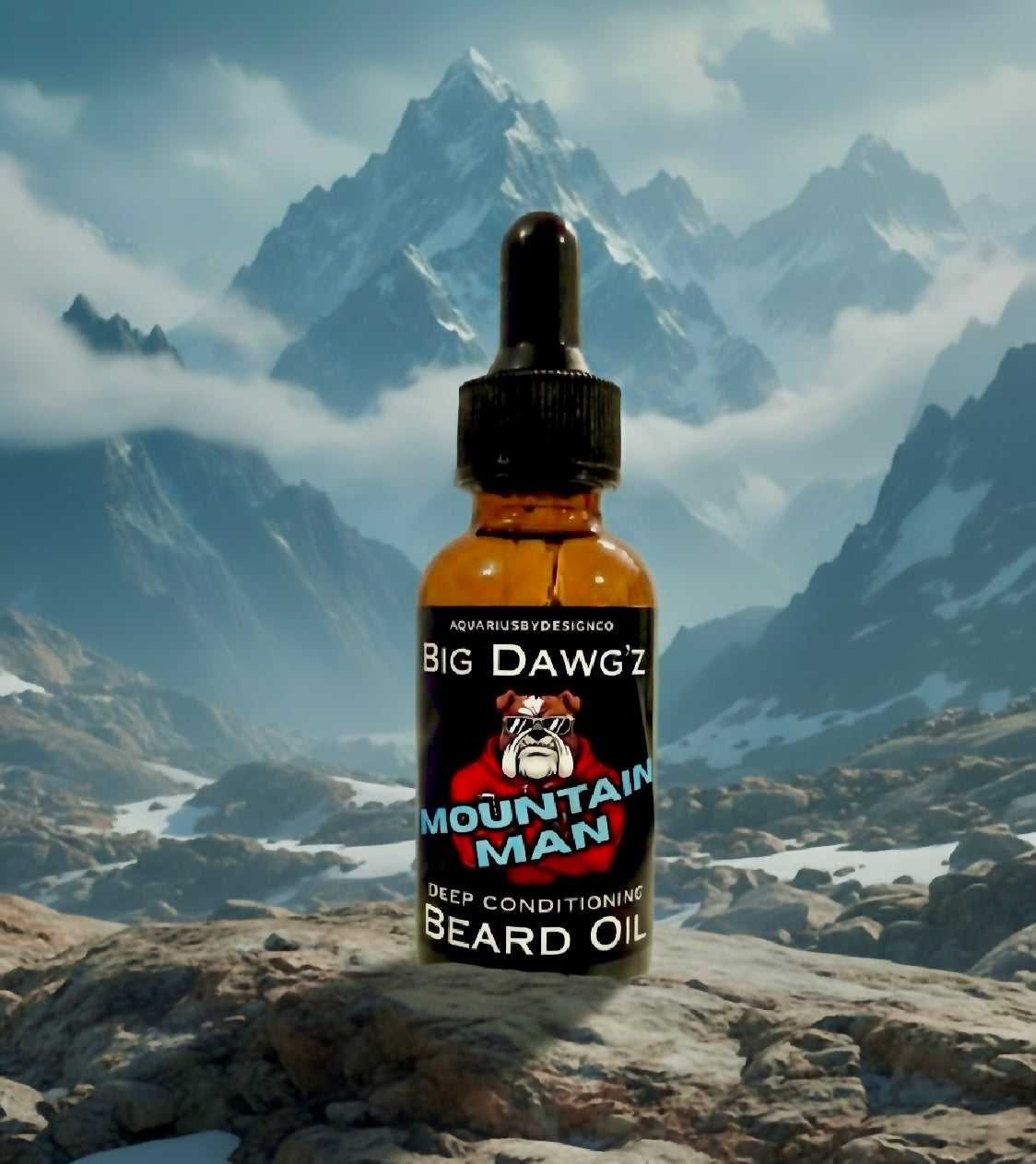 Big Dawg’z Conditioning Beard Oil • Mountain Man • Lavender + Cedar + Balsam + Sea Salt