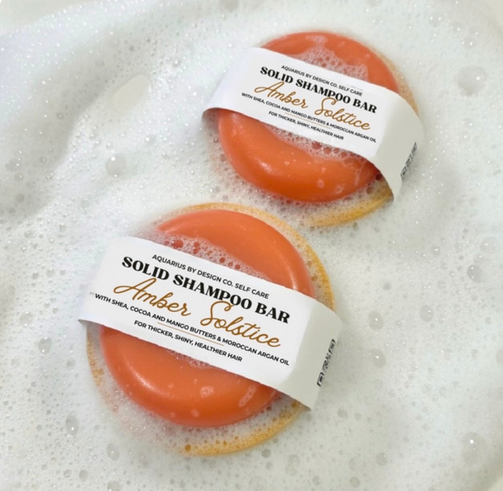 Solid Shampoo Bar • Amber Solstice