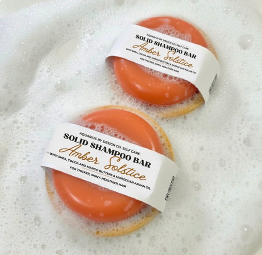 Solid Shampoo Bar • Amber Solstice