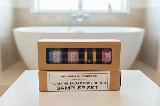 Foaming Sugar Body Scrub Sampler Set