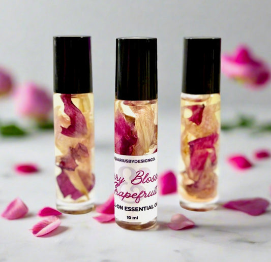Cherry Blossom & Grapefruit Roll-on Essential Oil