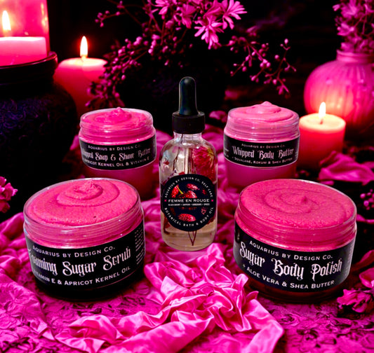 Femme en Rouge Collection • Dark Cherry, Cinnamon, Clove, Sweet Tobacco, Jasmine, Saffron