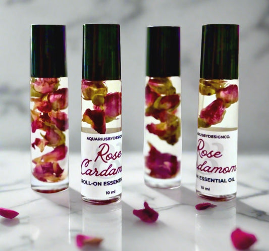 Rose Cardamom Roll-on Essential Oil