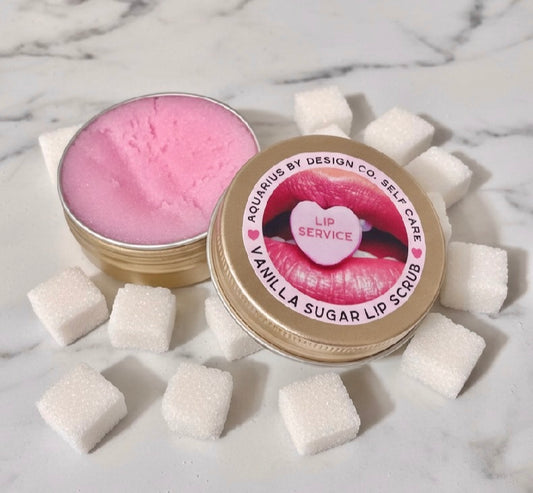 “Lip Service” Vanilla Sugar Exfoliating Lip Scrub