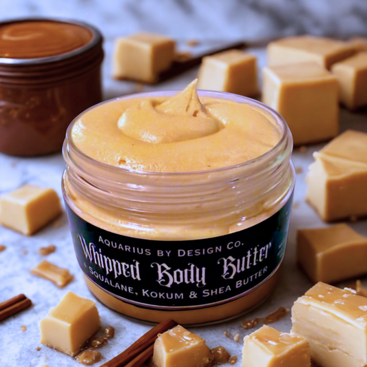 Golden Hour Whipped Body Butter • Buttered Rum, Butterscotch, Vanilla Crème