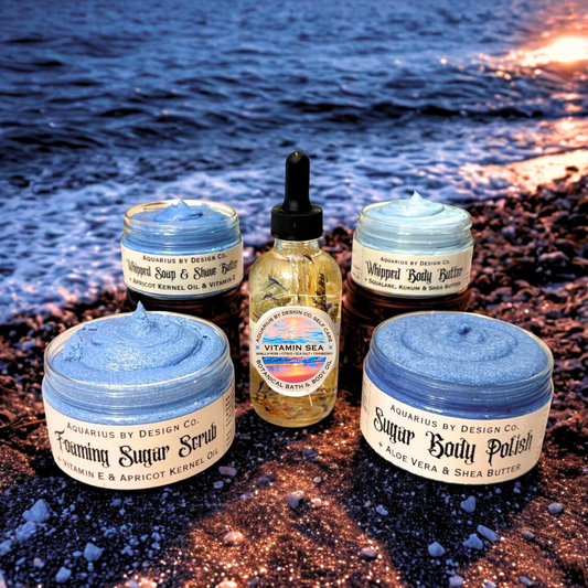 Vitamin Sea Collection • Sea Salt, Warm Sand, Citrus, Amber & Incense