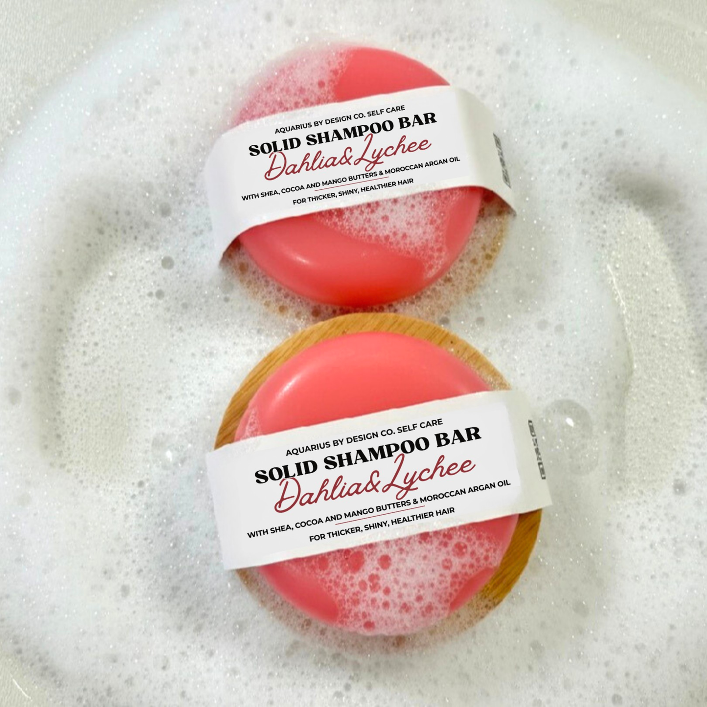 Solid Shampoo Bar • Dahlia & Lychee