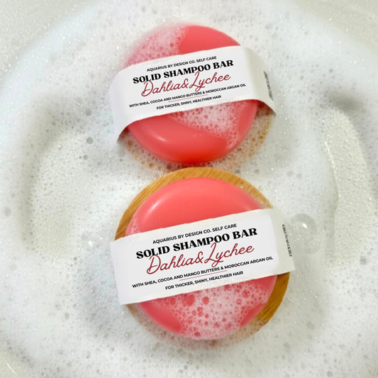Solid Shampoo Bar • Dahlia & Lychee